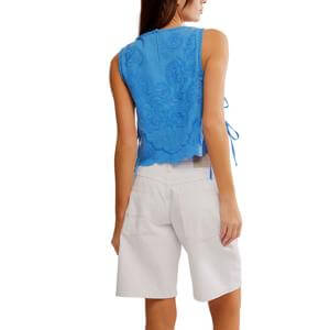 Free People Faded Gardens Tank